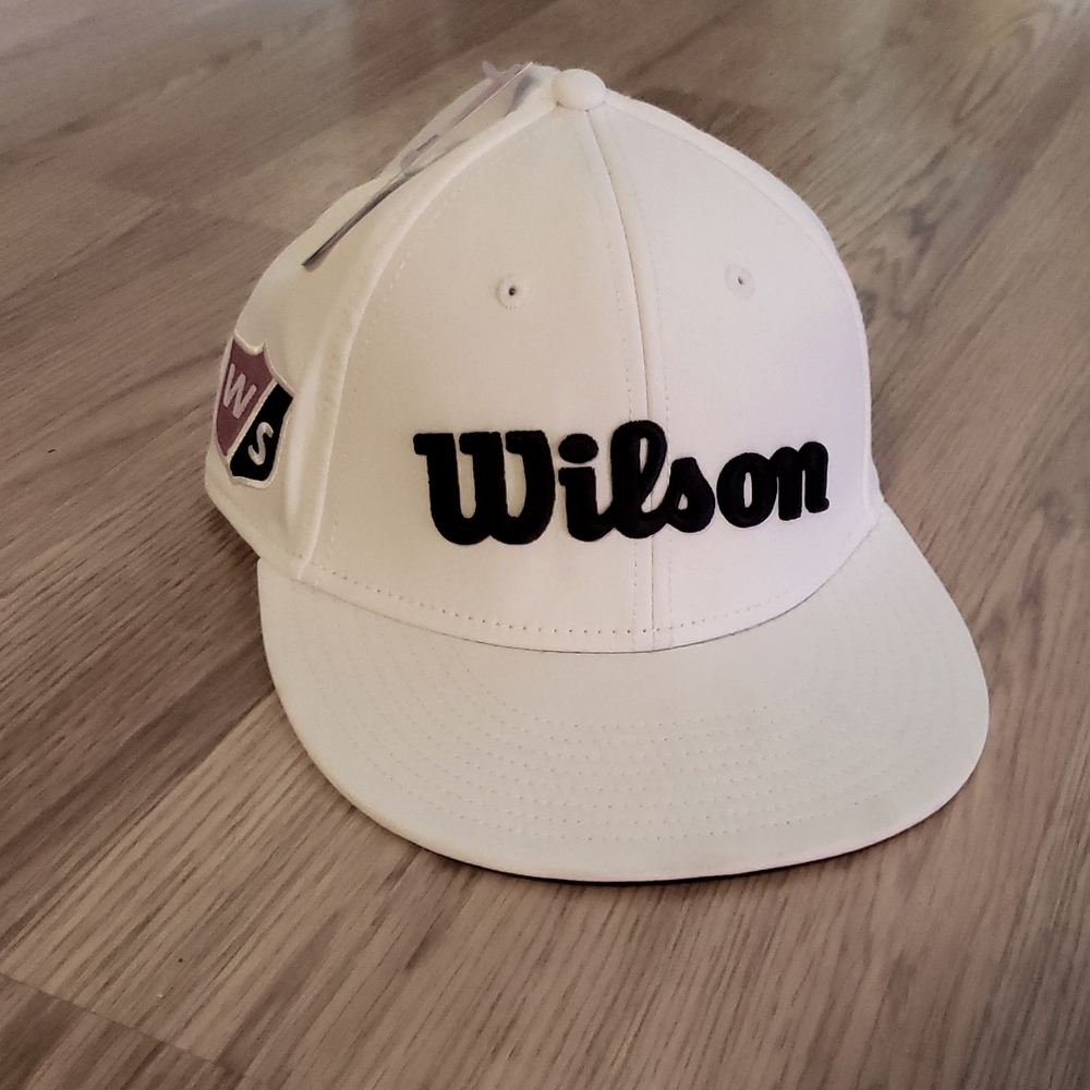 White Wilson Flat Brim
